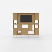 Lande Fundamentals, Lande Fundamentals kast, Fundamentals kastsysteem, Lande kast, modulaire kantoorkast, roomdivider kantoor, vakkenkast kantoor, kast met presentatiescherm, kast met whiteboard, garderobekast kantoor, kast met eiken legplanken, multifunctionele kantoorkast, Fundamentals Basic, Fundamentals Basic Flex, Fundamentals Fun, Lande dealer Nederland