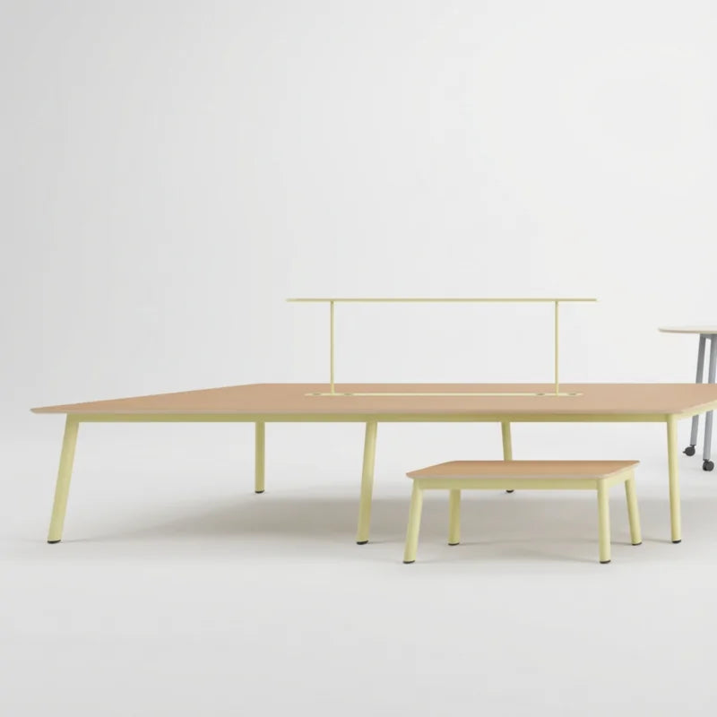 Lande Node, Lande Node tafel, Node vergadertafel, Node tafel prijs, Lande Node kopen, ronde vergadertafel, hoge vergadertafel 95 cm, statafel 110 cm, vergadertafel met stroom, vergadertafel USB-C, Node Aptum lamp, grote vergadertafel 480 cm, vergadertafel linoleum, vergadertafel fineer, Lande dealer Nederland, Lande offerte