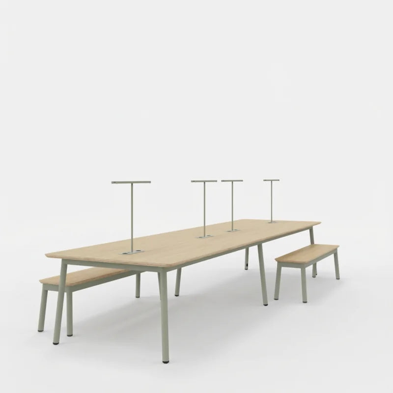 Lande Node, Lande Node tafel, Node vergadertafel, Node tafel prijs, Lande Node kopen, ronde vergadertafel, hoge vergadertafel 95 cm, statafel 110 cm, vergadertafel met stroom, vergadertafel USB-C, Node Aptum lamp, grote vergadertafel 480 cm, vergadertafel linoleum, vergadertafel fineer, Lande dealer Nederland, Lande offerte