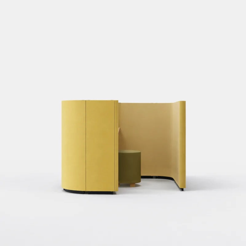 Lande Rondo Uno Grande, Lande Rondo focusplek, Rondo akoestische werkplek, Rondo Box, Rondo Lavoro, Rondo Uno, Rondo Suono, Rondo Divano, akoestische focusplek kantoor, concentratieplek kantoor, belplek kantoor, telefooncel zonder deur, akoestische werkplek open kantoor, meeting booth kantoor, Lande dealer Nederland, Lande offerte