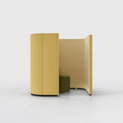 Lande Rondo Uno Grande, Lande Rondo focusplek, Rondo akoestische werkplek, akoestische focusplek kantoor, concentratieplek kantoor, belplek kantoor, telefooncel zonder deur, akoestische werkplek open kantoor, meeting booth kantoor, Lande dealer Nederland, Lande offerte