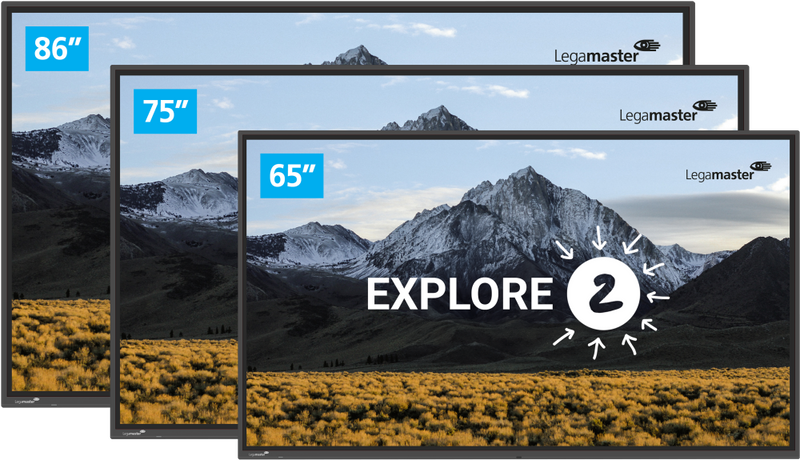 Touchscreen Explore 2 Legamaster 65"tot 86"