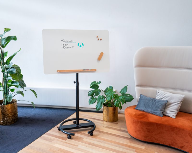 Legamaster SKETCH INFINITE mobiele flipover met ronde voet A010