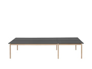 Linear-system-table-config-1-black-oak-Muuto-5000x3750-hi-res - KANTOORMEUBELS.ONLINE