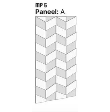 Akoestisch PET-vilt paneel motief 8 patronen / 48 kleuren