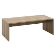 Modern houten bureau B210xD90cm voor kantoor of thuiswerk, design kantoormeubilair