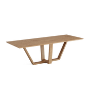 Meubitrend Fyra Table Facet 4 0transparent - KANTOORMEUBELS.ONLINE