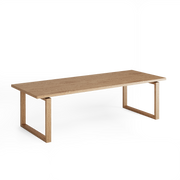 Meubitrend Ole Table Recht 40 transparant - KANTOORMEUBELS.ONLINE
