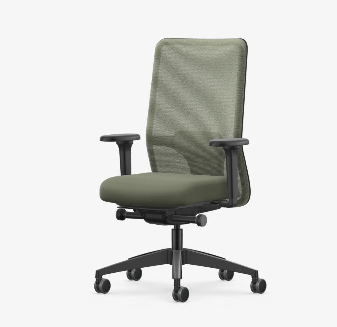 Se7en Milo LX232 Premium groen – ergonomische NPR 1813 bureaustoel - KANTOORMEUBELS.ONLINE