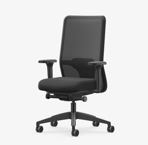 Se7en Milo LX232 Premium zwart – ergonomische NPR 1813 bureaustoel - KANTOORMEUBELS.ONLINE