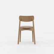Lande Modi Wood achterkant, Modi Wood stoel, houten vergaderstoel, eiken vergaderstoel, Lande houten stoel, Modi Wood prijs, Modi Wood kopen, stoel houten rug, stoel eikenfineer, Lande dealer