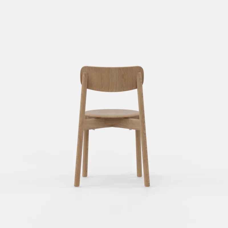 Lande Modi Wood achterkant, Modi Wood stoel, houten vergaderstoel, eiken vergaderstoel, Lande houten stoel, Modi Wood prijs, Modi Wood kopen, stoel houten rug, stoel eikenfineer, Lande dealer