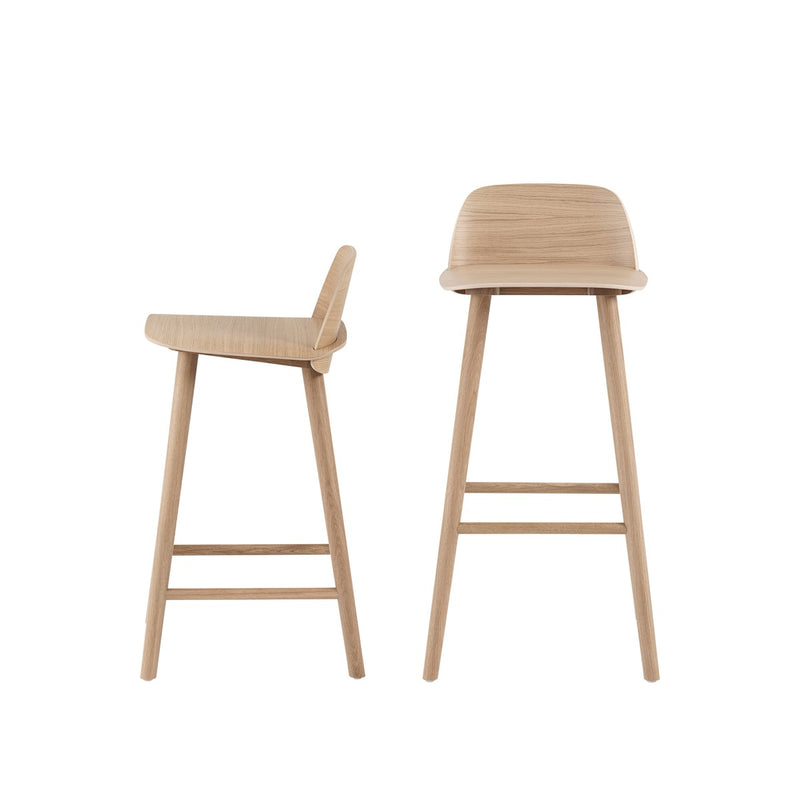 Muuto Nerd Counterkruk & Barkruk | Scandinavische designkruk