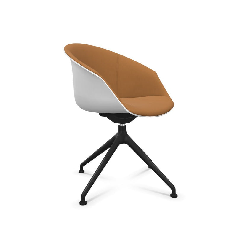 Vergaderstoel Shuffle / vierteens draaibaar / Interstuhl