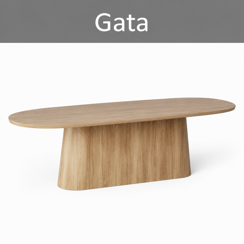 Gata tafelonderstel ovale tafel