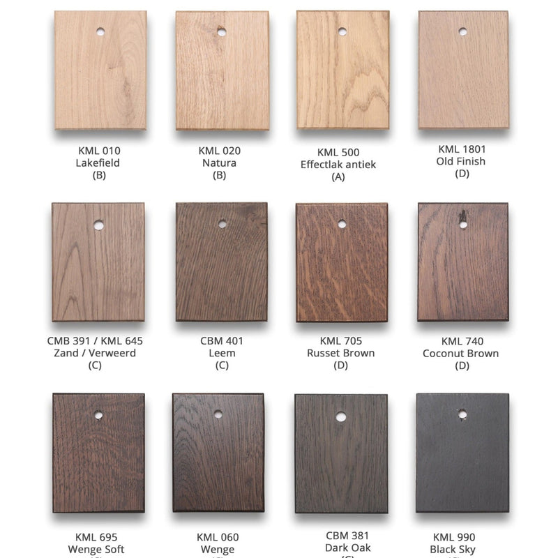 Ronde tafel Massief eikenhout Organic model Ensi