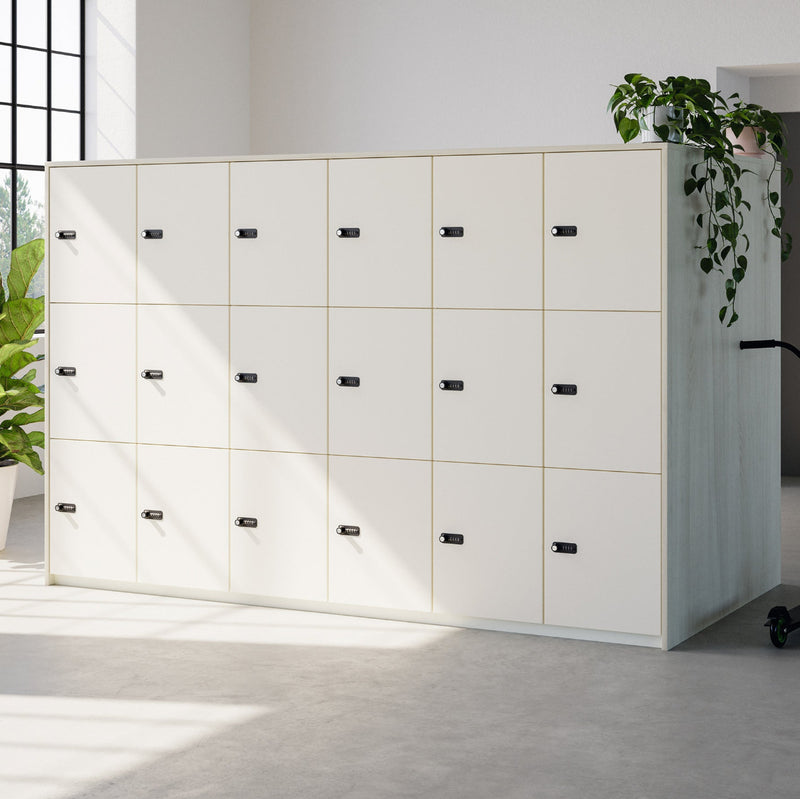 Lockerkast Palmberg H 153cm 3, 6 en 9 vakken