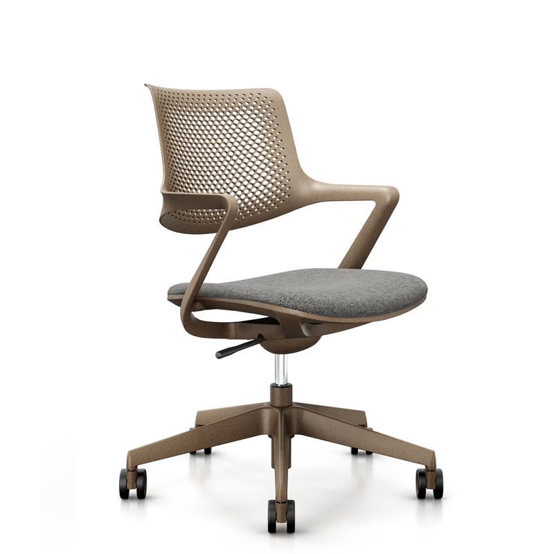 ProjectChair PC-V14 Pro stoel op wielen | Coffee  gerecycled