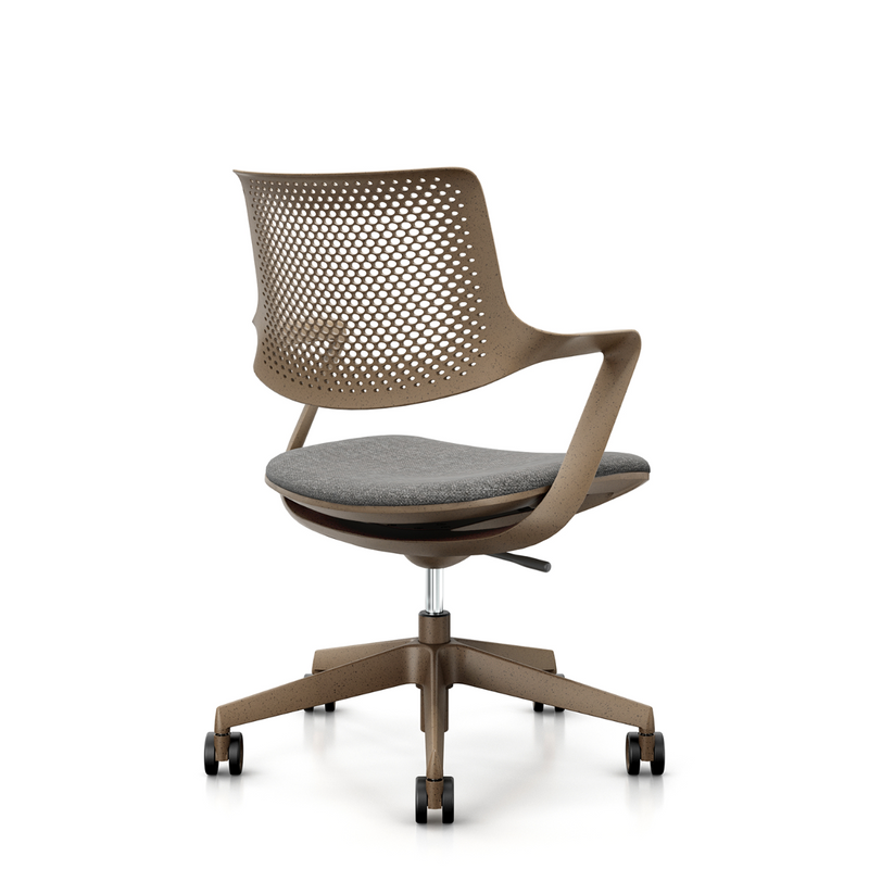 ProjectChair PC-V14 Pro stoel op wielen | Coffee  gerecycled