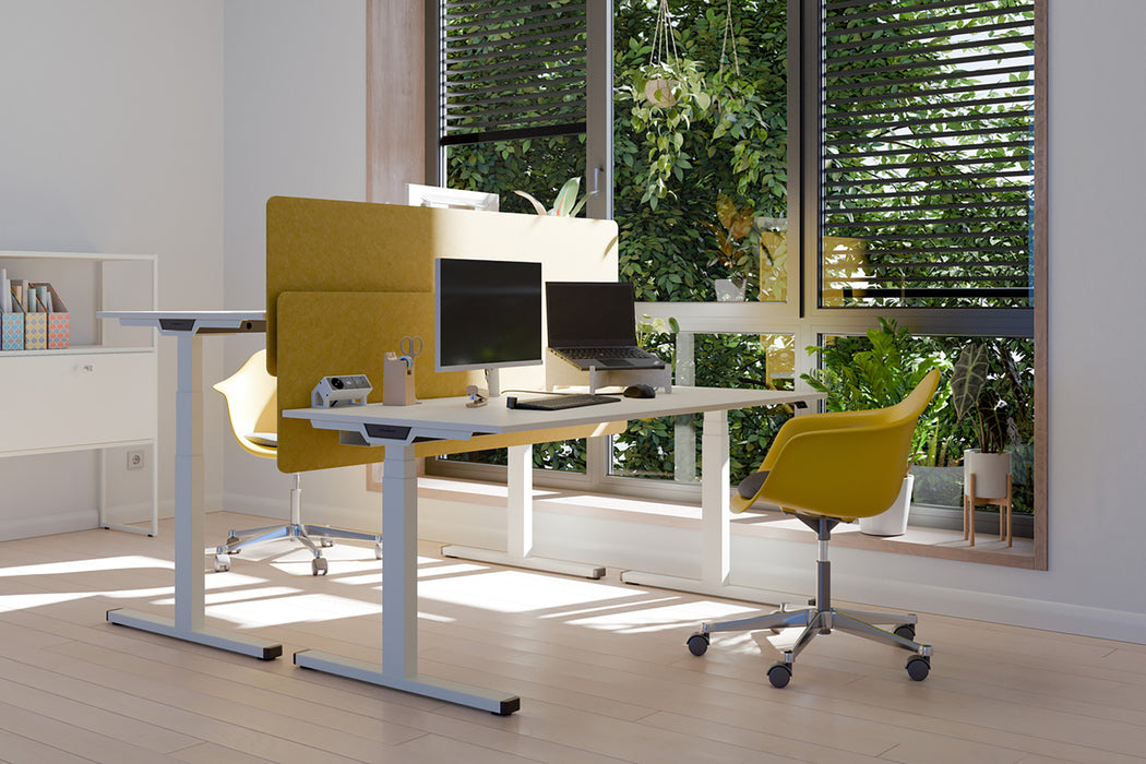 Bureau elektrisch zit-sta Palmberg PiD  / GEMONTEERD GELEVERD