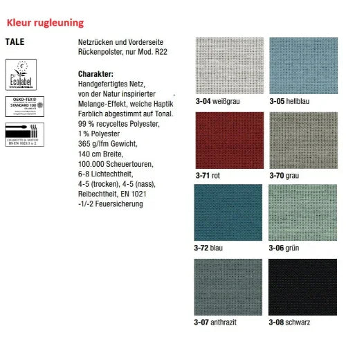 Bureaustoel ROVO R22 6040 S4 Netweave