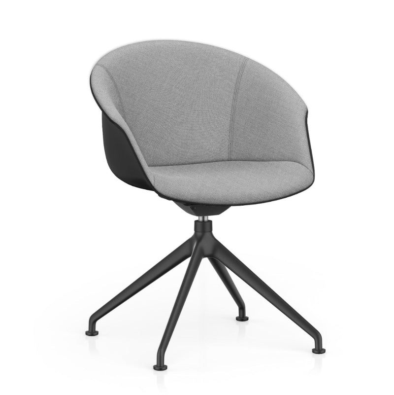 Vergaderstoel Shuffle / vierteens draaibaar / Interstuhl