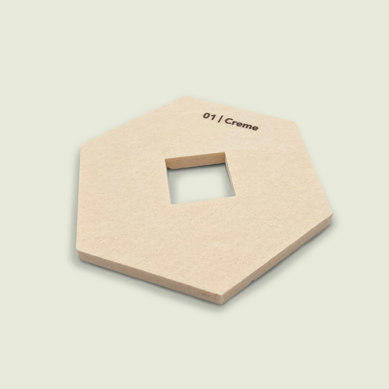 Akoestische PET-vilt kleuren samples incl. afleverkosten