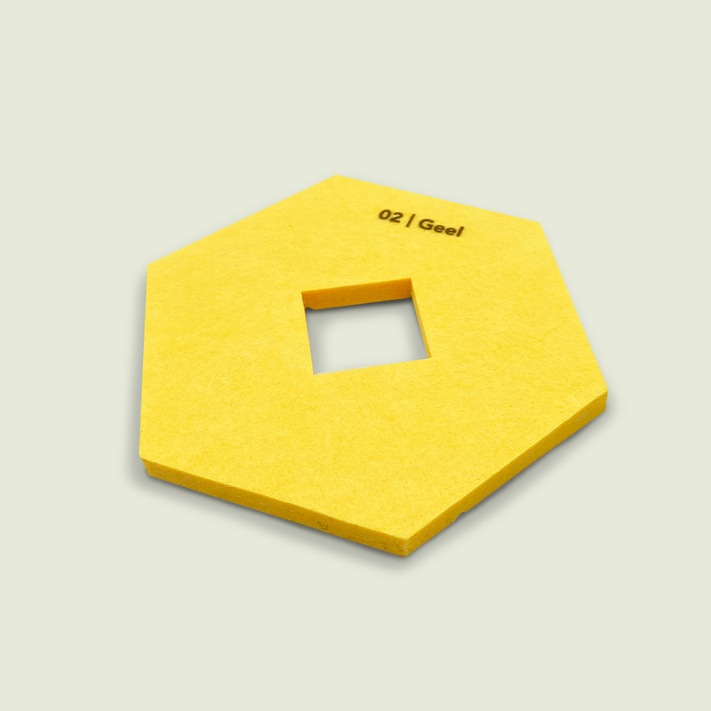 Akoestische PET-vilt kleuren samples incl. afleverkosten