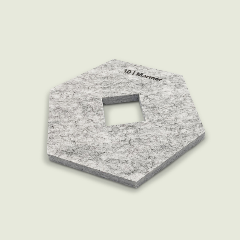 Akoestische PET-vilt kleuren samples incl. afleverkosten