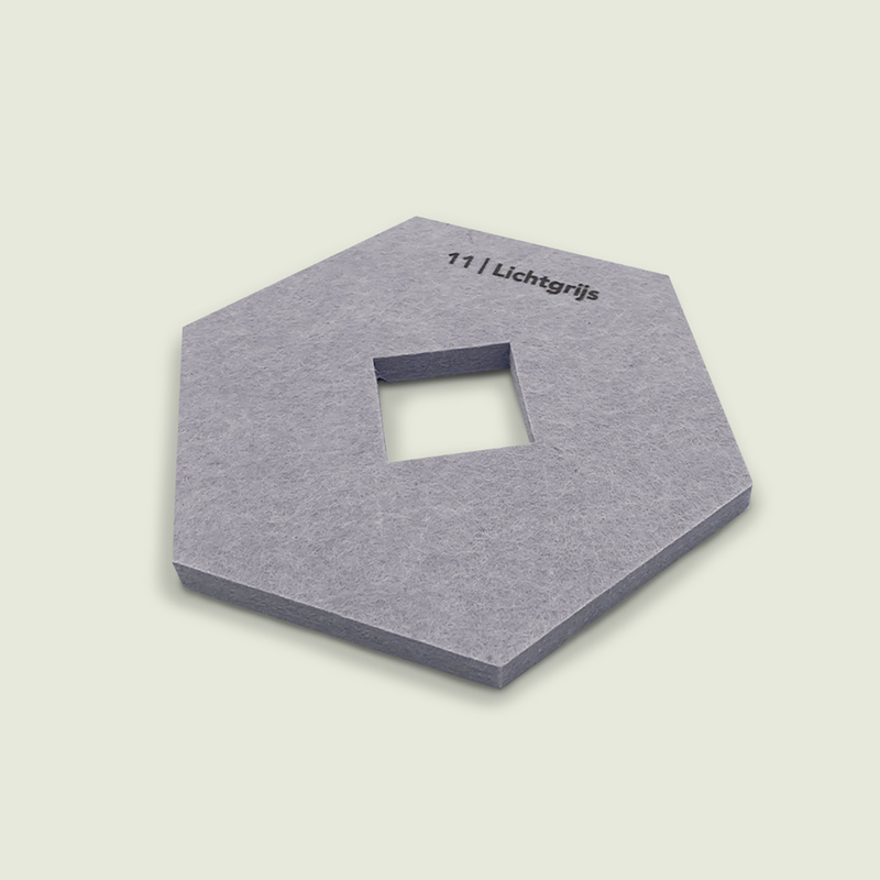 Akoestische PET-vilt kleuren samples incl. afleverkosten