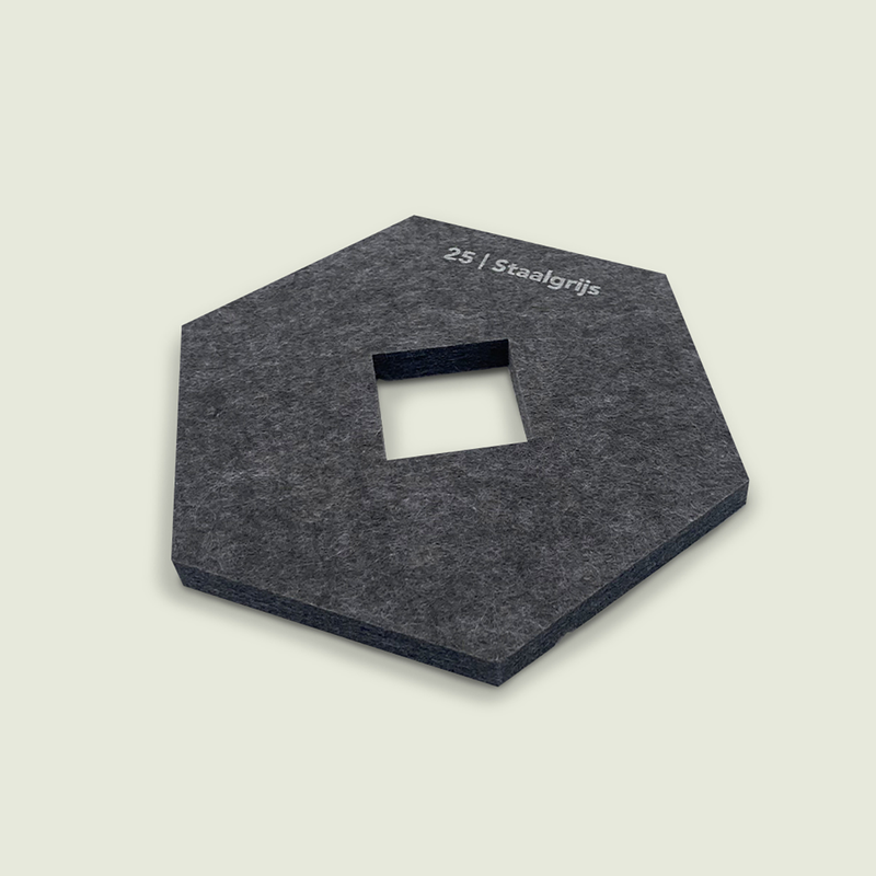 Akoestische PET-vilt kleuren samples incl. afleverkosten