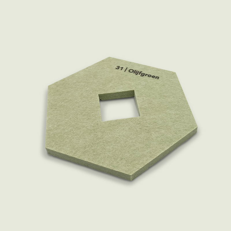 Akoestische PET-vilt kleuren samples incl. afleverkosten