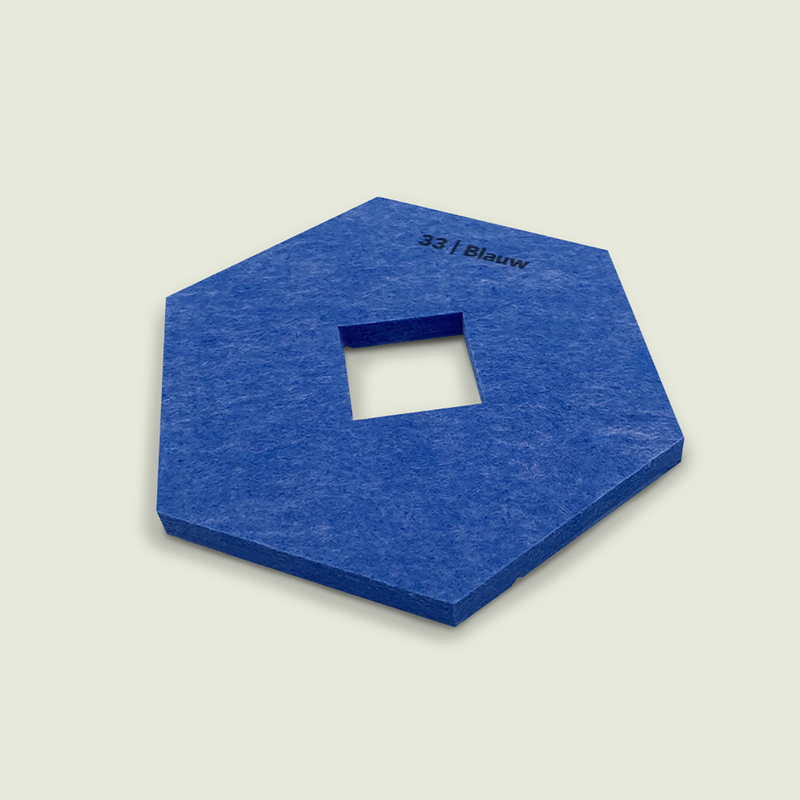 Akoestische PET-vilt kleuren samples incl. afleverkosten