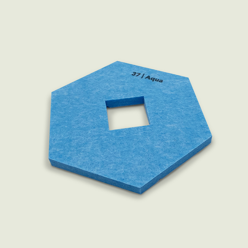 Akoestische PET-vilt kleuren samples incl. afleverkosten