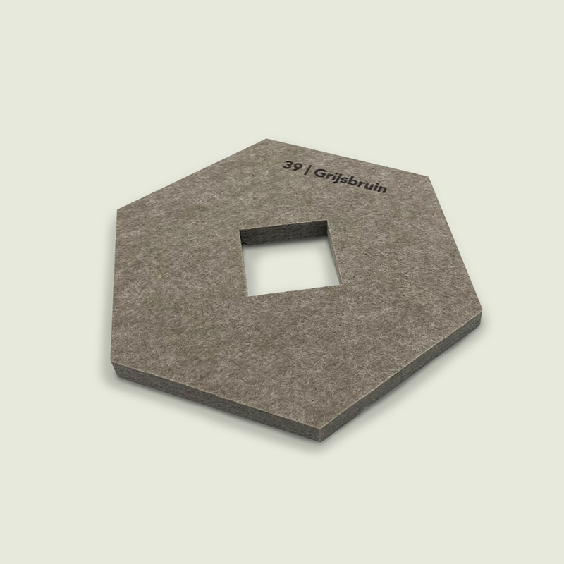 Akoestische PET-vilt kleuren samples incl. afleverkosten