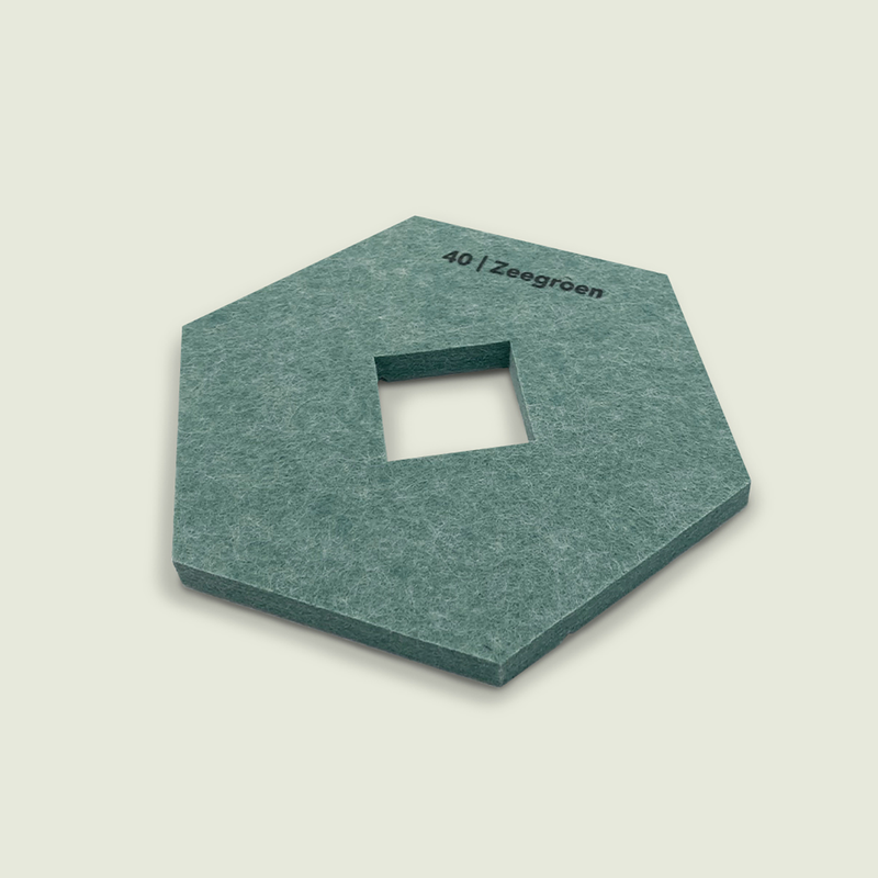 Akoestische PET-vilt kleuren samples incl. afleverkosten