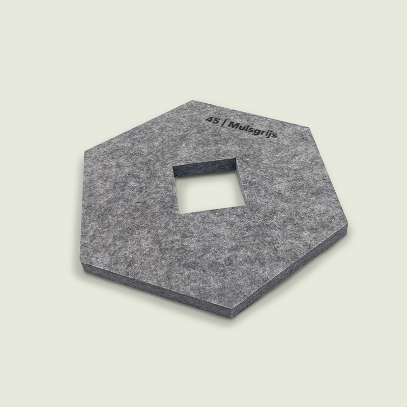 Akoestische PET-vilt kleuren samples incl. afleverkosten