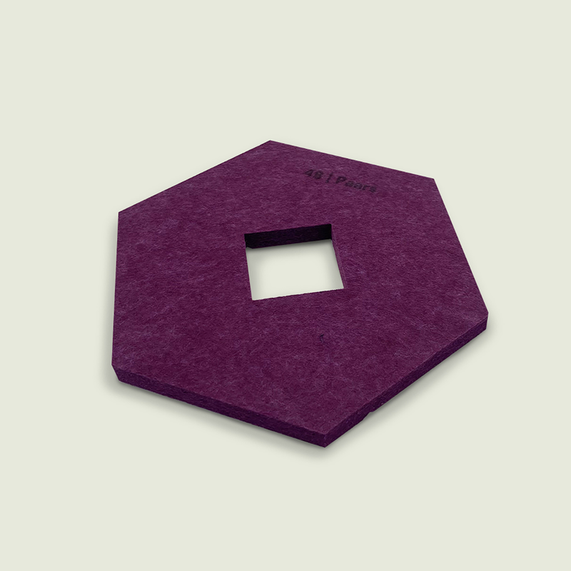 Akoestische PET-vilt kleuren samples incl. afleverkosten