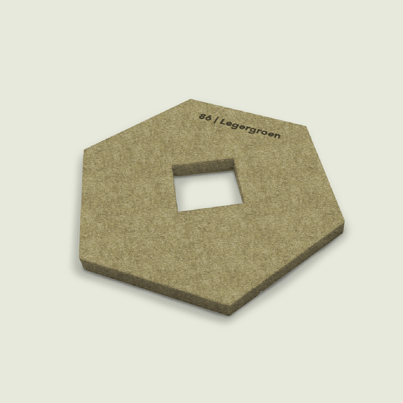 Akoestische PET-vilt kleuren samples incl. afleverkosten