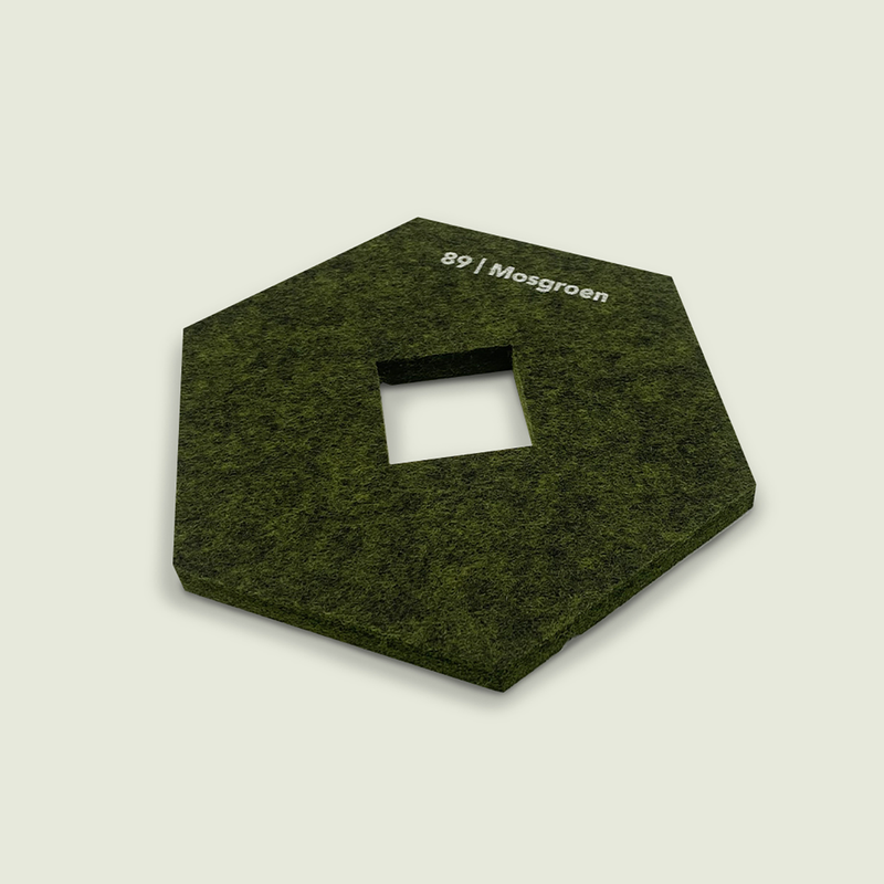 Akoestische PET-vilt kleuren samples incl. afleverkosten