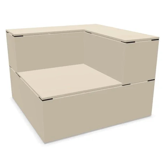 WINEA ELEMENTS tribune – modulair zitsysteem / D120cm