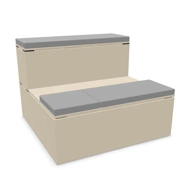 WINEA ELEMENTS tribune – modulair zitsysteem / D120cm