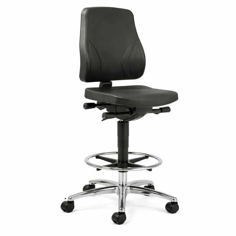 Werkstoel 9633 & 9631 Comfort - KANTOORMEUBELS.ONLINE