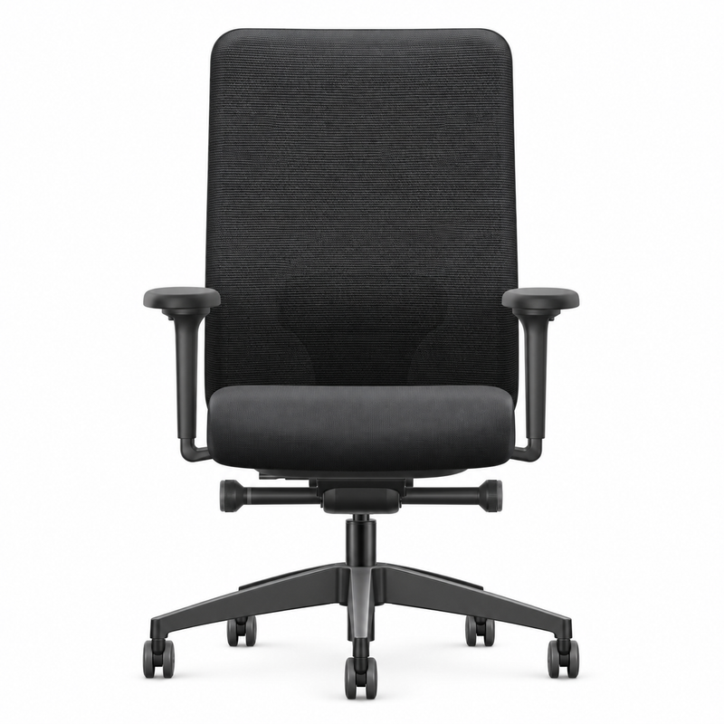 Se7en Milo LX232 bureaustoel 8B01 zwart