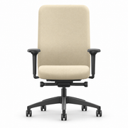 Se7en bureaustoel Iris LX134 beige - KANTOORMEUBELS.ONLINE