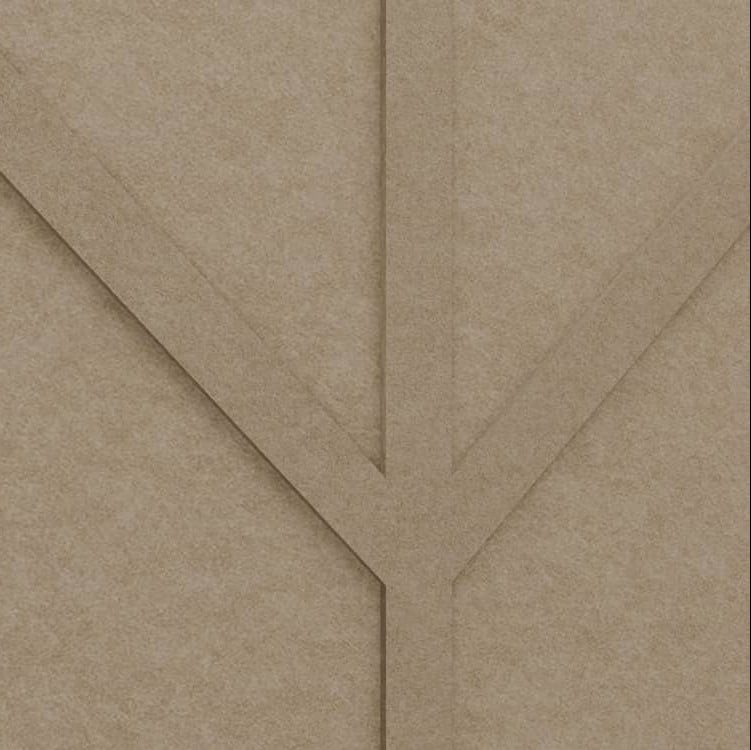 Akoestisch PET-vilt muurpaneel Accent  B120xH240cm / Patroon AP8