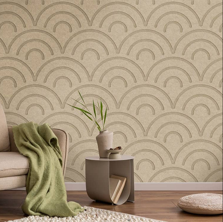 Akoestisch PET-vilt muurpaneel ModuTone / patroon MT1