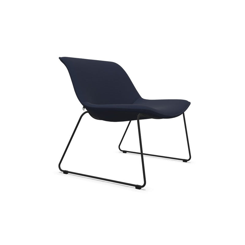 Fauteuil Shuffle Lounge / Interstuhl / geheel gestoffeerd in Yoredale