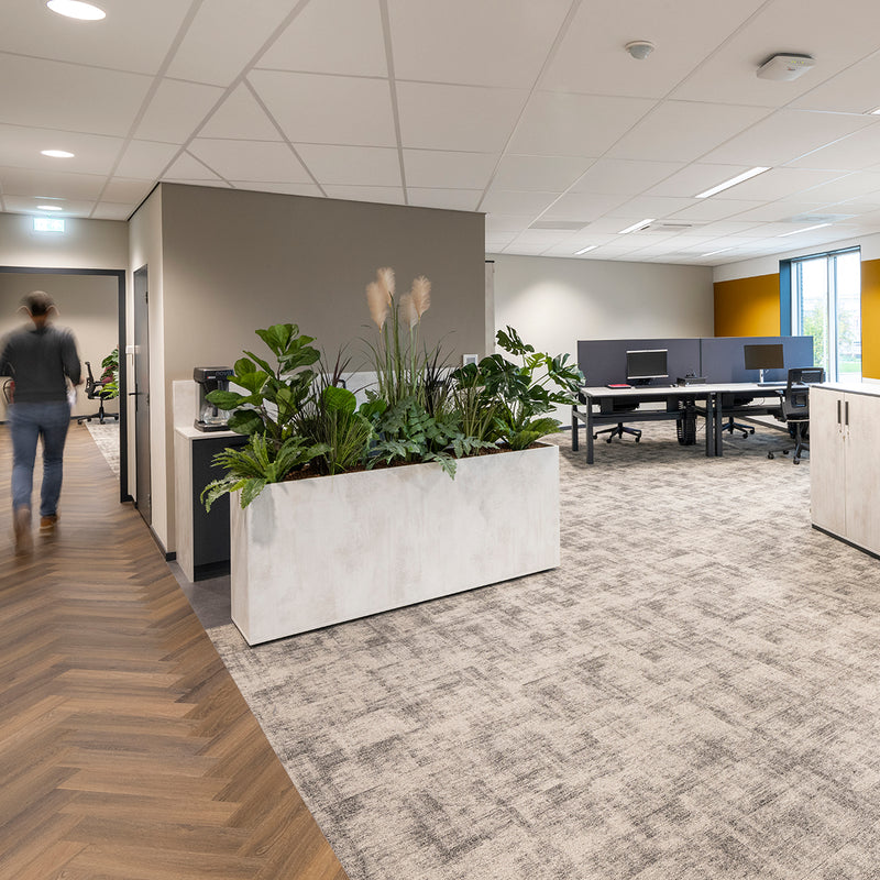Verrijdbare plantenbak met verdekte wielen / Palmberg