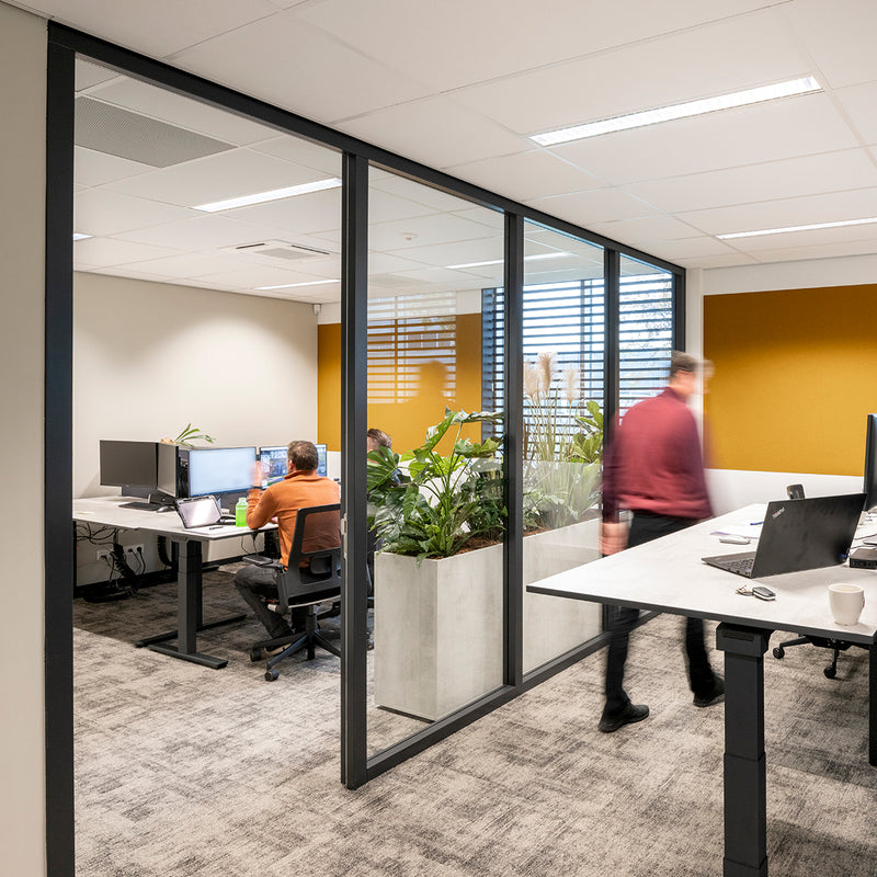 Verrijdbare plantenbak met verdekte wielen / Palmberg